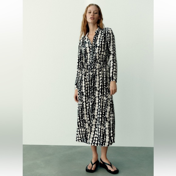 Zara Dresses & Skirts - Zara long print dress